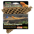 Penn-Plax Corner Lizard Lounger Climbing & Resting Mat Brown