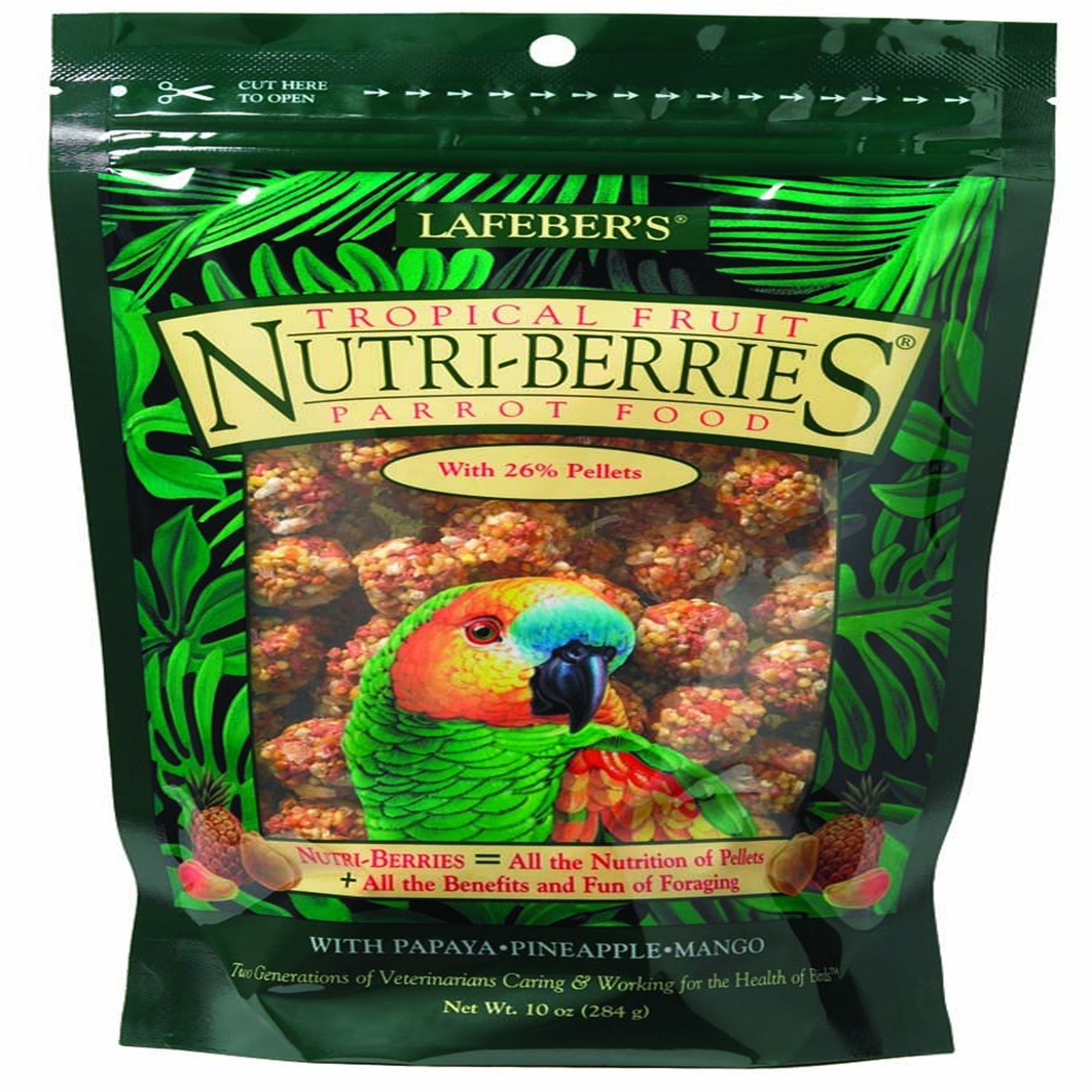 Lafeber Company Tropical Fruit Nutri-Berries Parrot Food