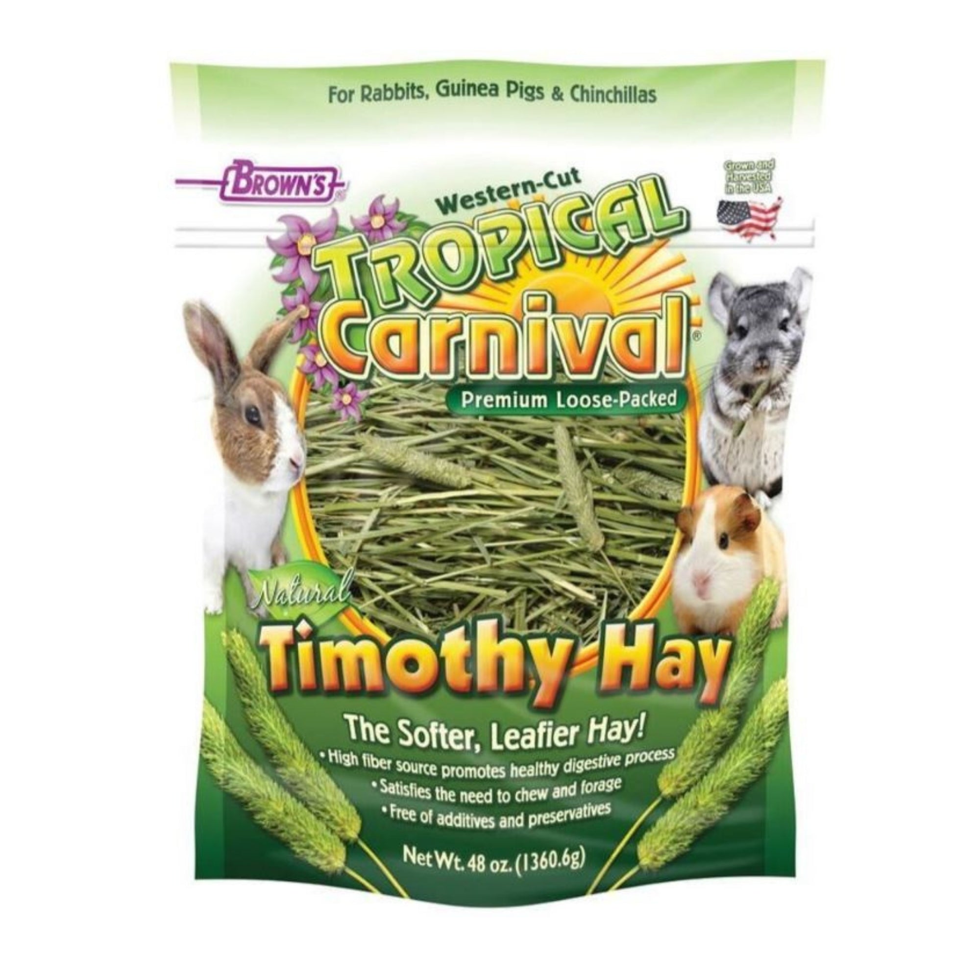 Tropical Carnival Natural Timothy Hay