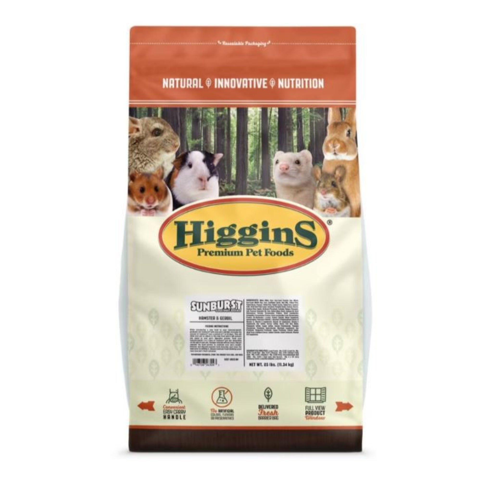 Higgins Sunburst Gourmet Blend Hamster & Gerbil