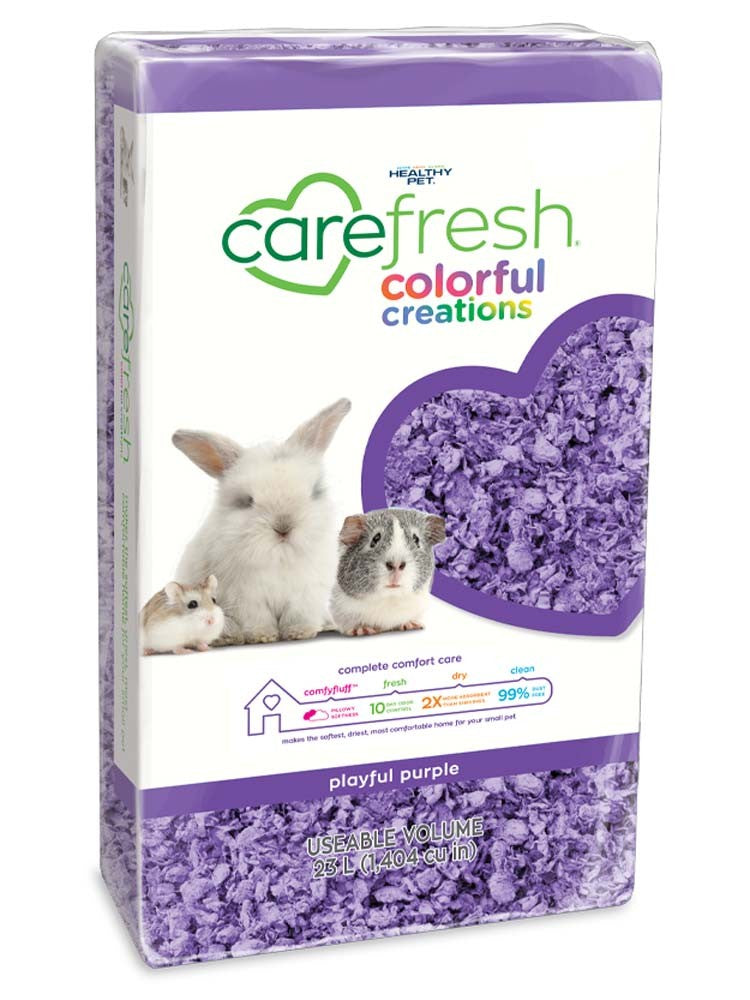 CareFRESH Colorful Creations Small Animal Bedding Playful Purple