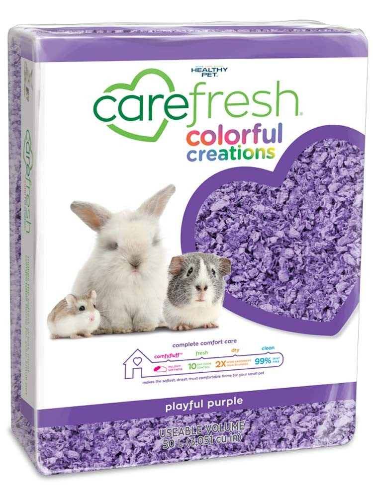 CareFRESH Colorful Creations Small Animal Bedding Playful Purple