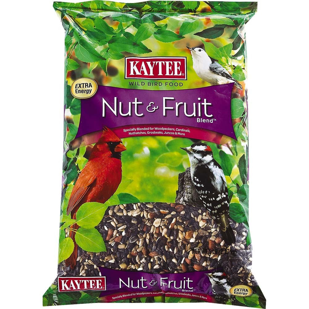 Kaytee Nut  Fruit Blend, Wild Bird Food Standup Bag