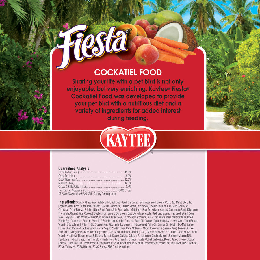 Kaytee Fiesta Cockatiel Food