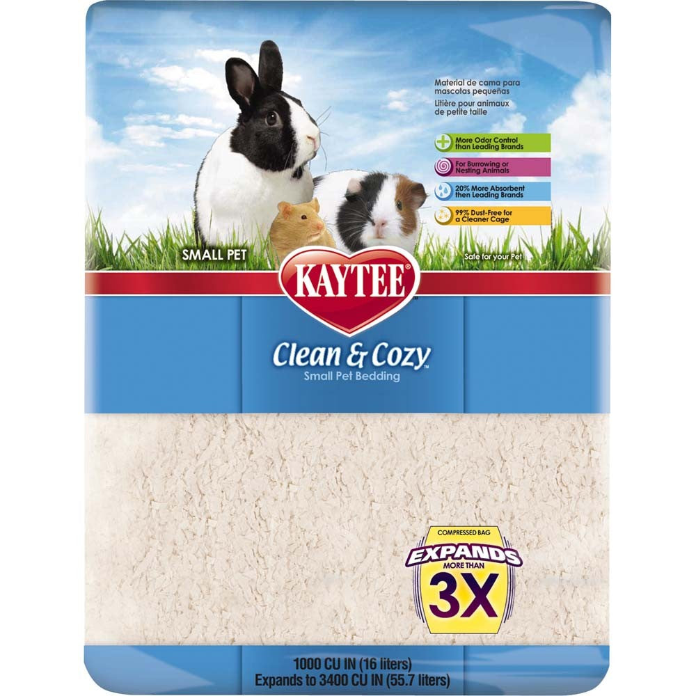 Kaytee Clean  Cozy White Paper Bedding