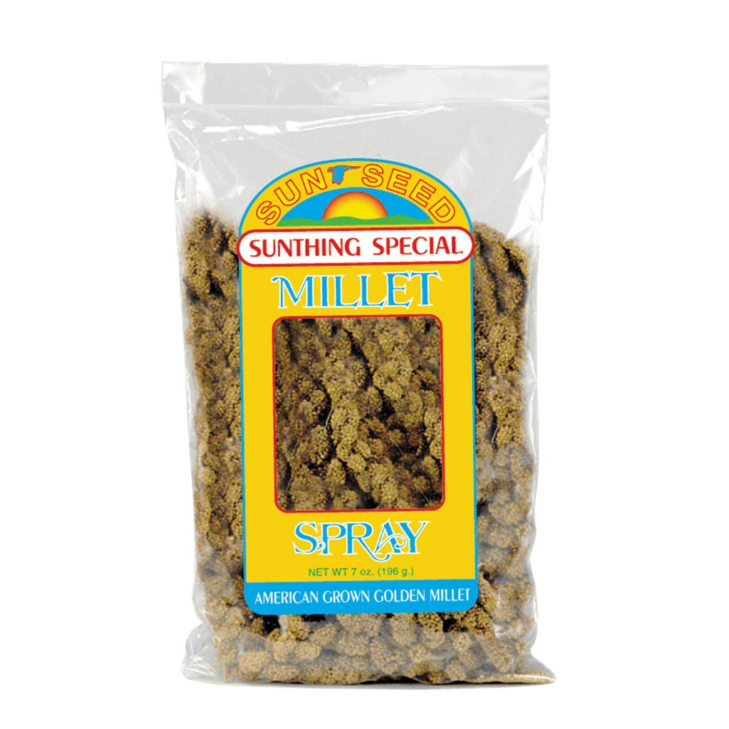 Sun Seed Golden Millet Spray Natural Bird Treat