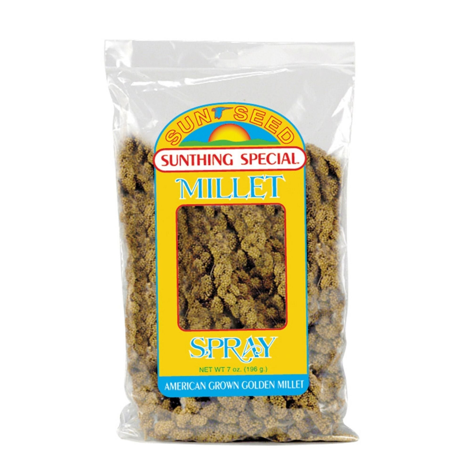 Sun Seed Golden Millet Spray Natural Bird Treat