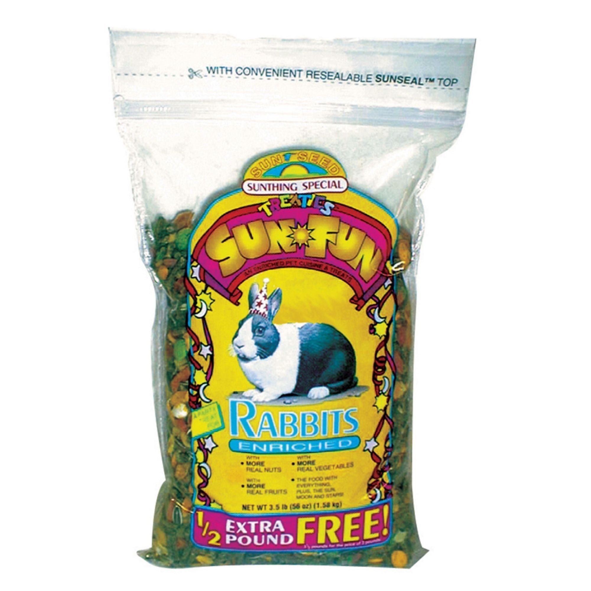 Sun Seed SunFun Rabbit Dry Food 1ea/3.5 lb