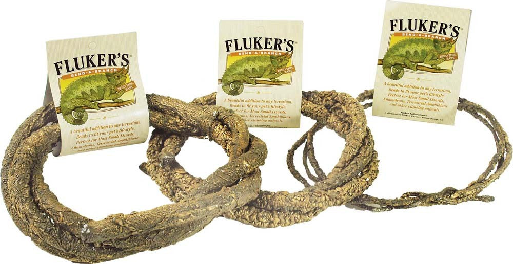 Fluker's Bend-A-Branch for Reptiles Brown
