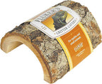 Fluker's Critter Cavern Half Log Hideaway Brown
