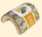 Fluker's Critter Cavern Half Log Hideaway Brown
