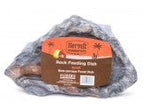 Fluker's Hermit Crab Rock Feeding Dish Black
