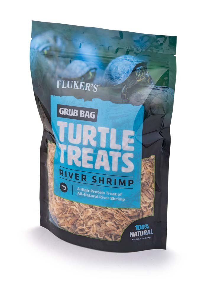 Fluker's Grub Bag Turtle Treat River Shrimp Dry Food