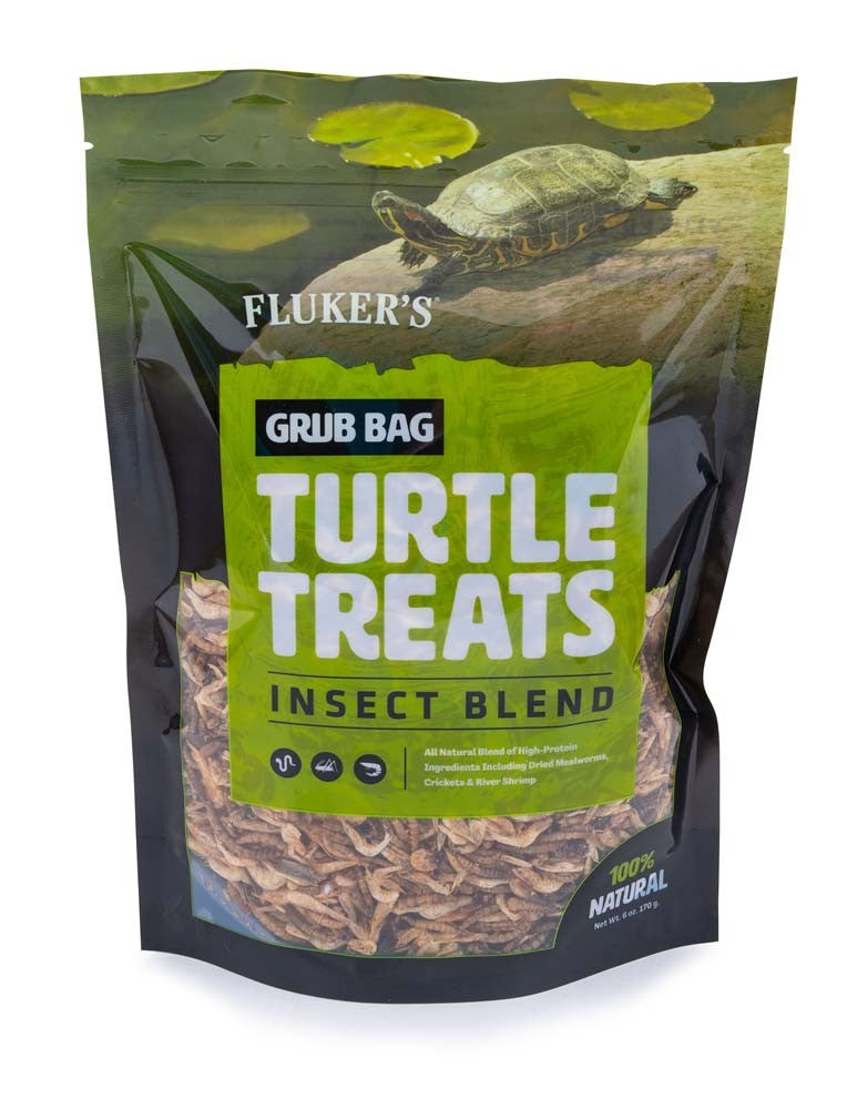 Fluker's Grub Bag Turtle Treat Insect Blend Dry Food