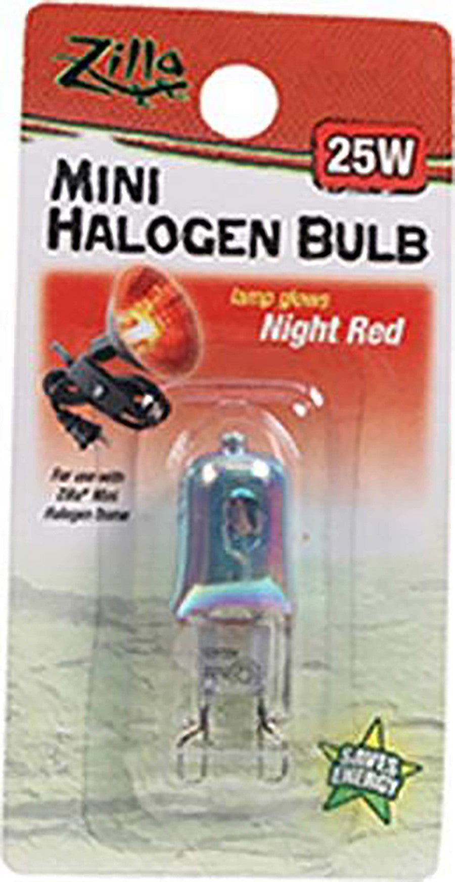 Zilla Mini Halogen Bulb Night Red