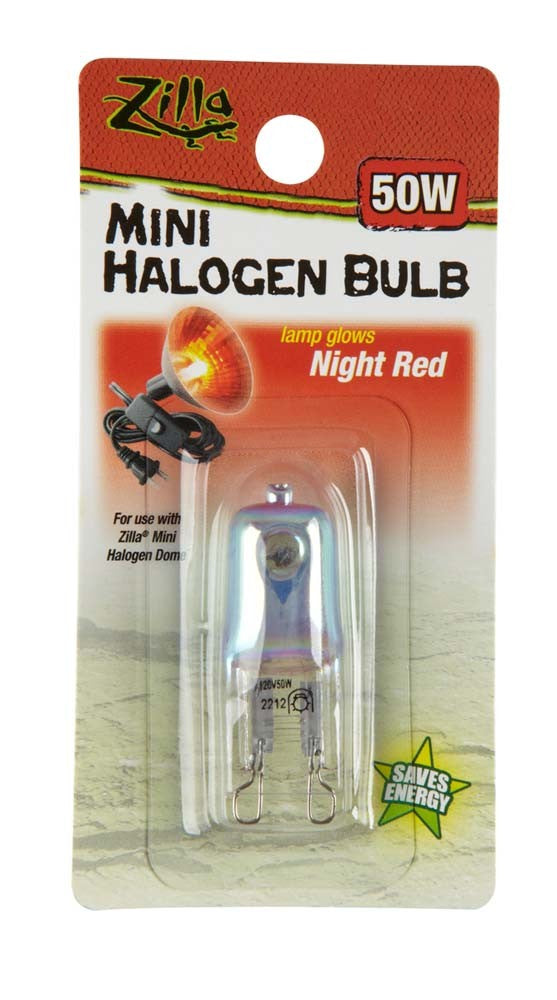 Zilla Mini Halogen Bulb Night Red