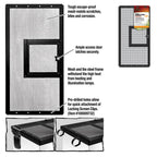 Zilla Fresh Air Screen Cover with Hinged Door