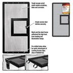 Zilla Fresh Air Screen Cover with Hinged Door