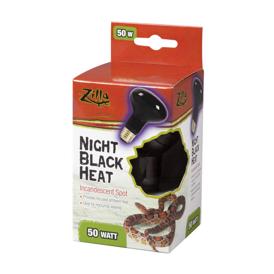 Zilla Incandescent Spot Bulb Night Black
