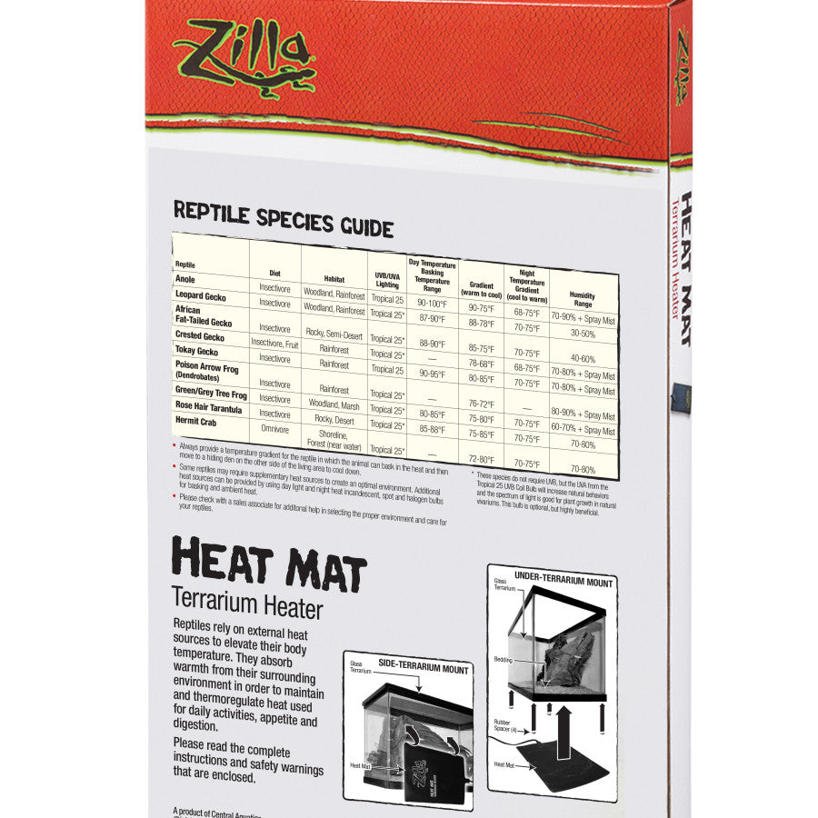 Zilla Heat Mat Black