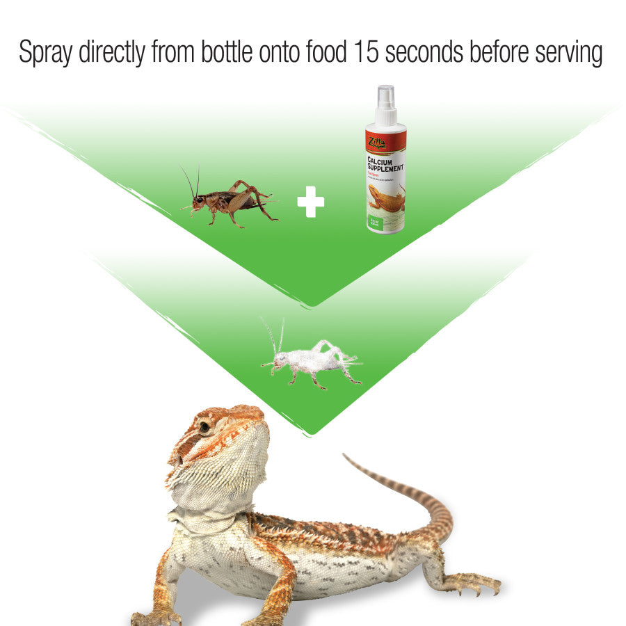 Zilla Calcium Supplement Spray 1ea/8 oz