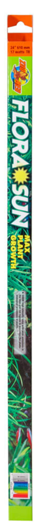 Zoo Med Flora Sun Maximum Plant Growth T8 Lamp White