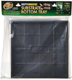 Zoo Med ReptiBreeze Substrate Bottom Tray Black