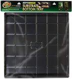 Zoo Med ReptiBreeze Substrate Bottom Tray Black