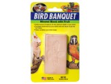 Zoo Med Bird Banquet Fruit Formula Mineral Block