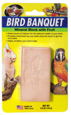 Zoo Med Bird Banquet Fruit Formula Mineral Block
