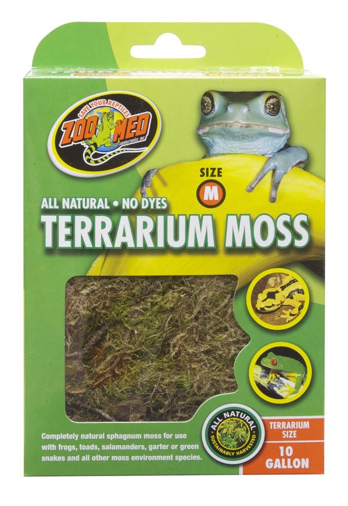 Zoo Med Terrarium Moss Substrate Green