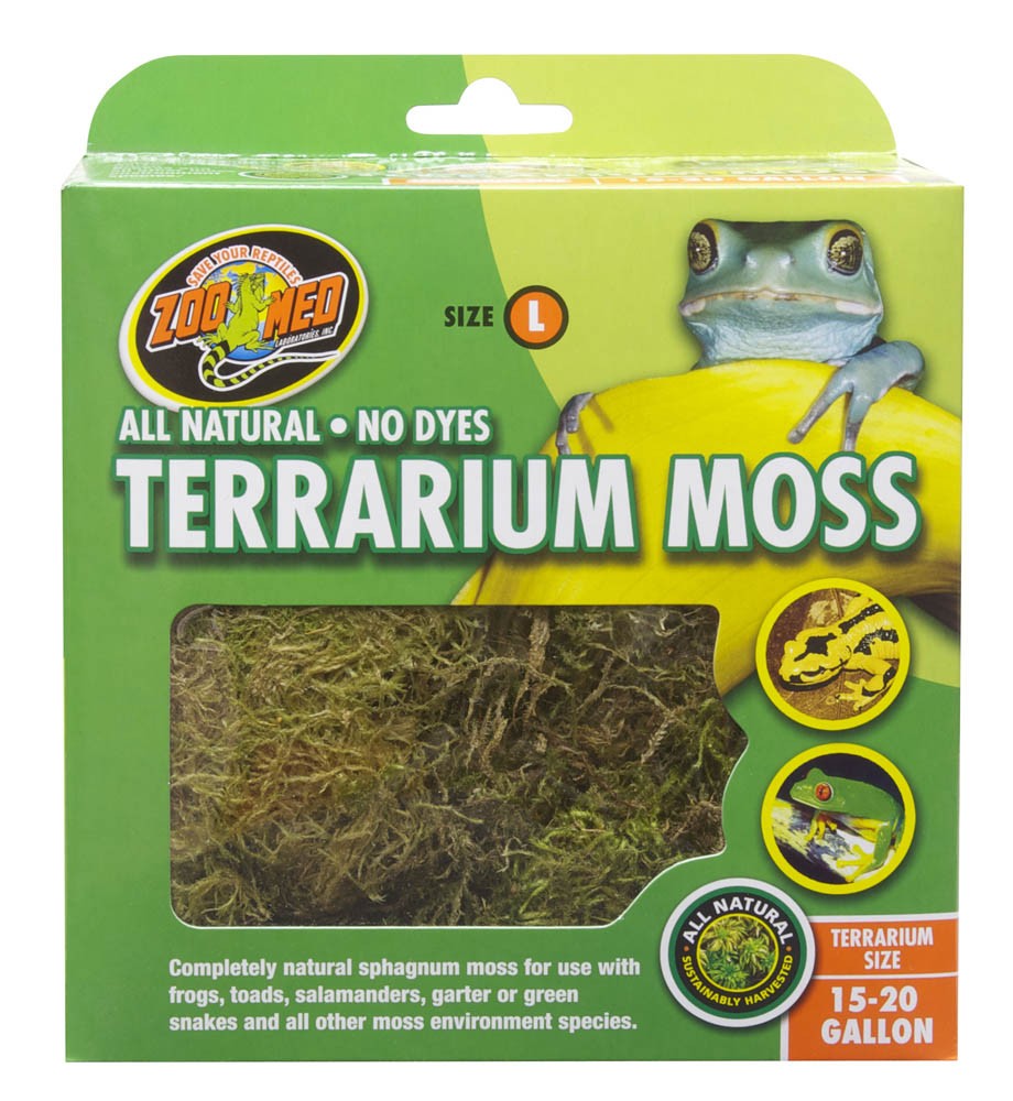 Zoo Med Terrarium Moss Substrate Green