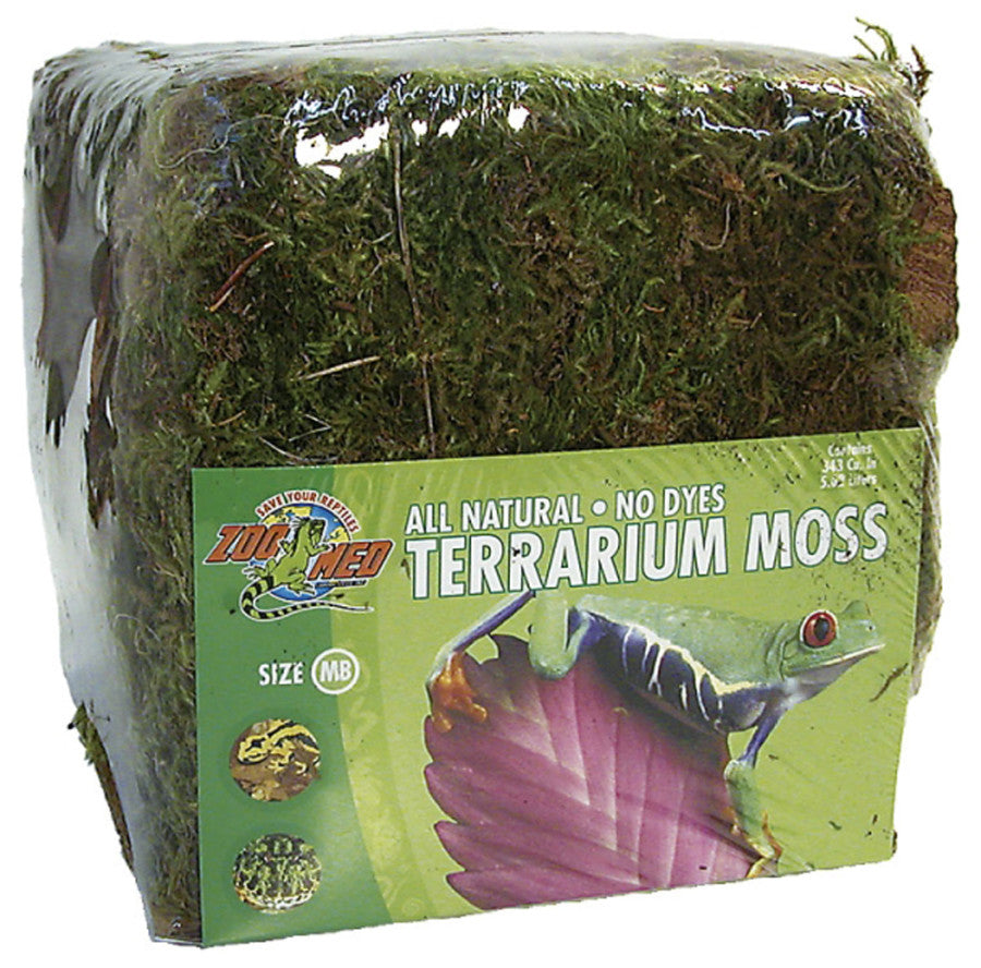 Zoo Med Terrarium Moss Substrate Green