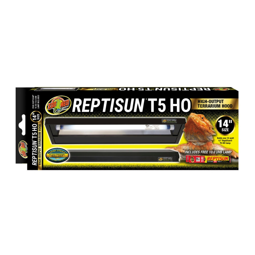 Zoo Med ReptiSun T5 HO Terrarium Hood w/ 5.0 Bulb