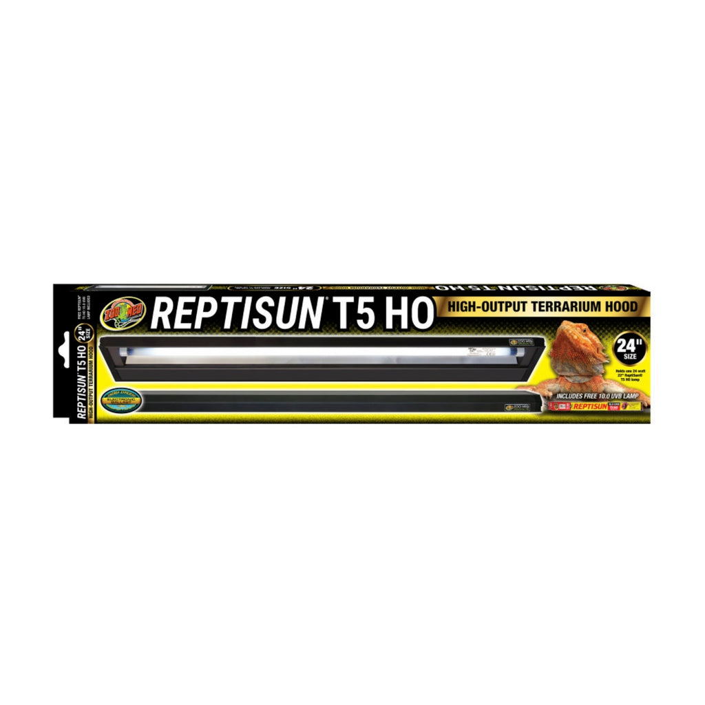 Zoo Med ReptiSun T5 HO Terrarium Hood w/ 5.0 Bulb
