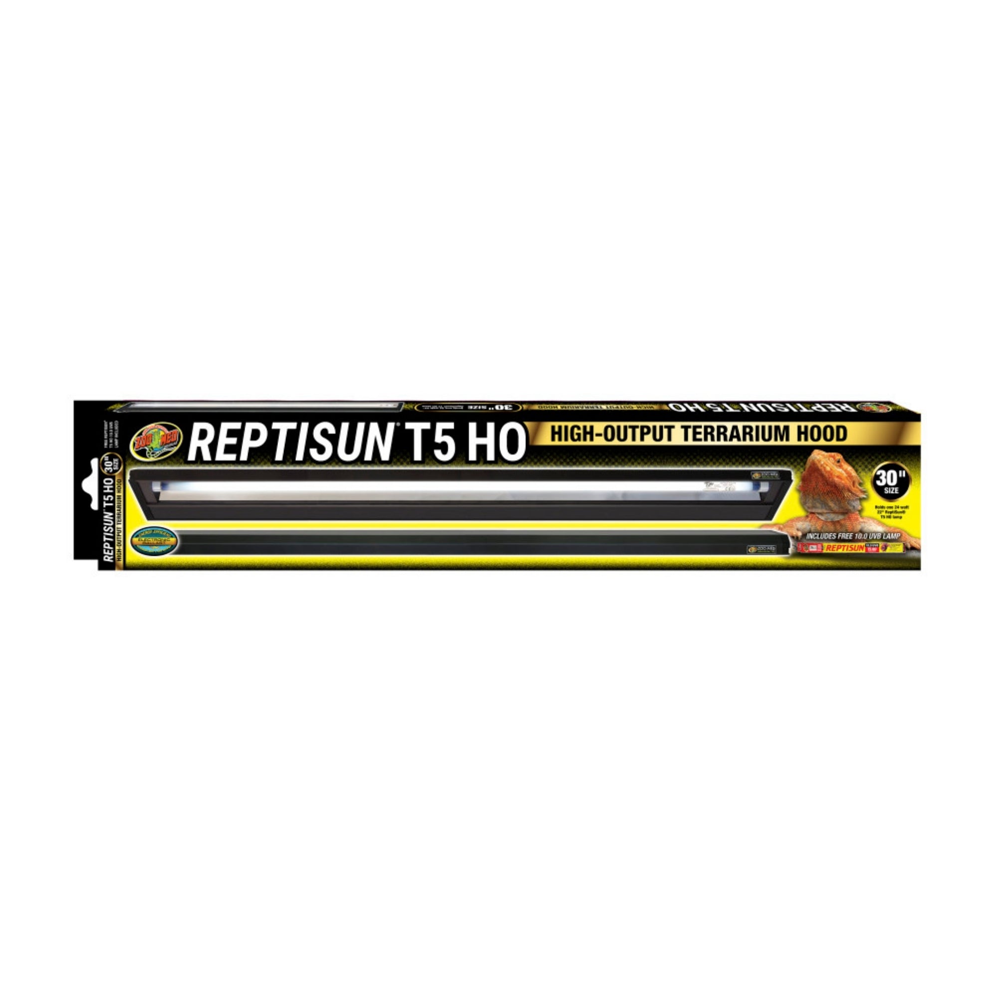 Zoo Med ReptiSun T5 HO Terrarium Hood w/ 5.0 Bulb