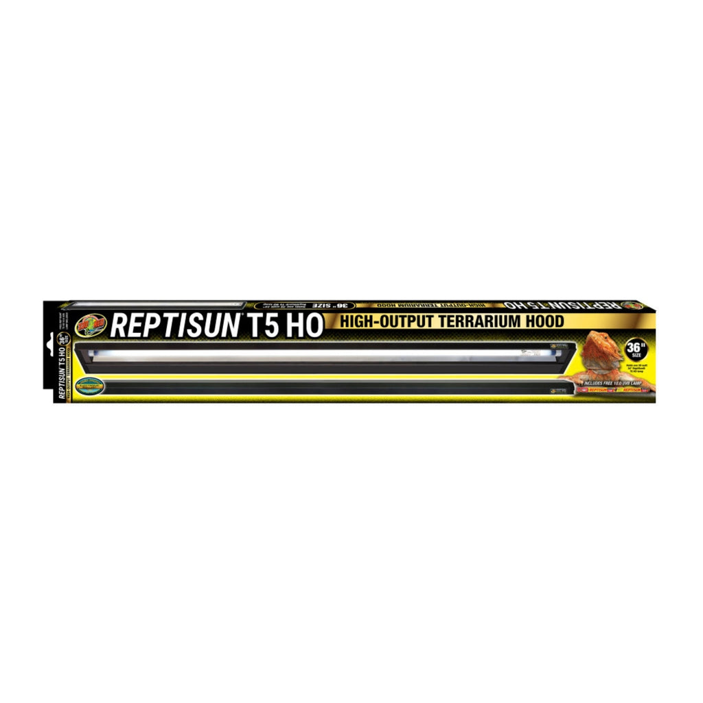 Zoo Med ReptiSun T5 HO Terrarium Hood w/ 5.0 Bulb