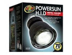 Zoo Med PowerSun H.I.D. Metal Halide UVB Lamp Fixture Black
