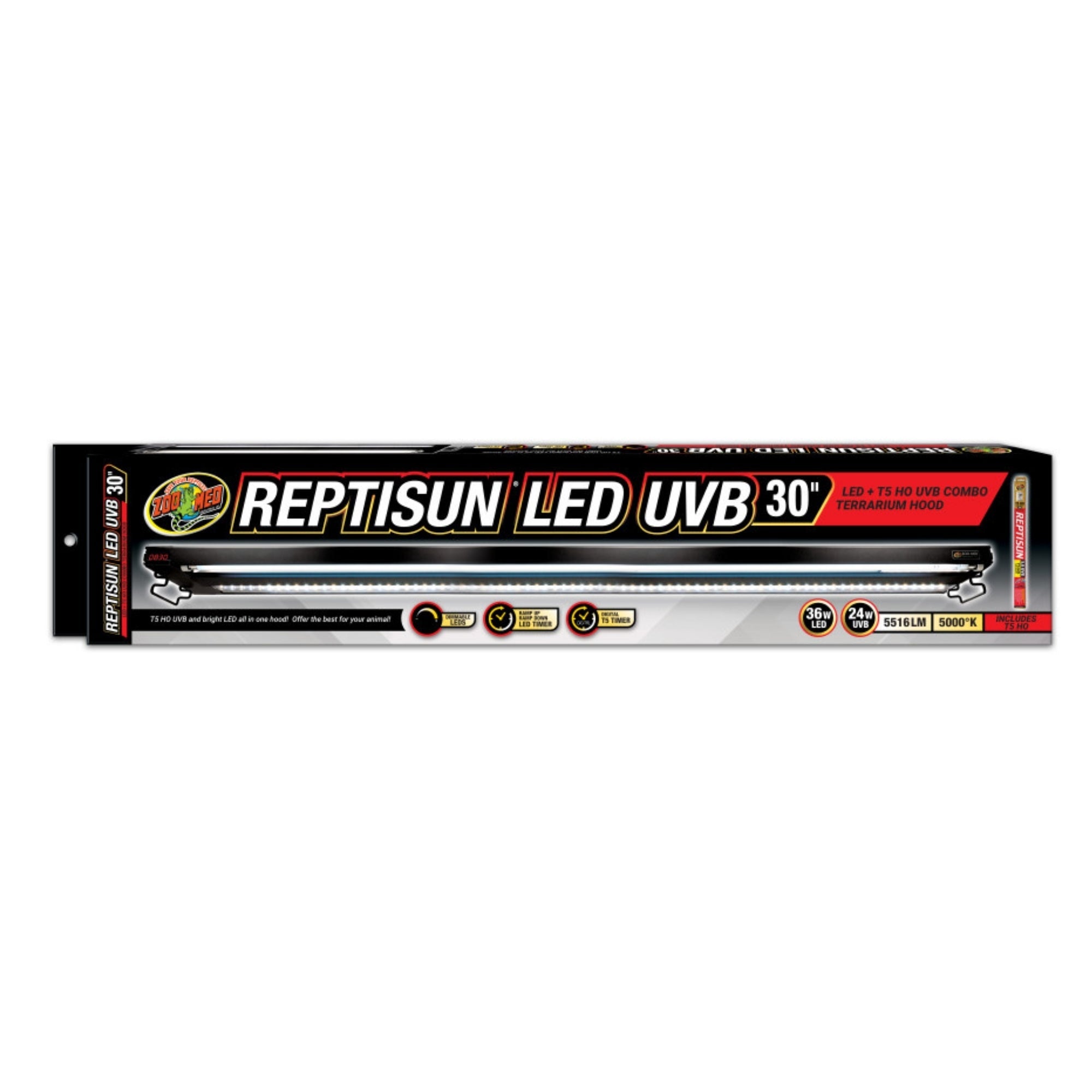 Zoo Med Reptisun LED UVB Combo Terrarium Hood