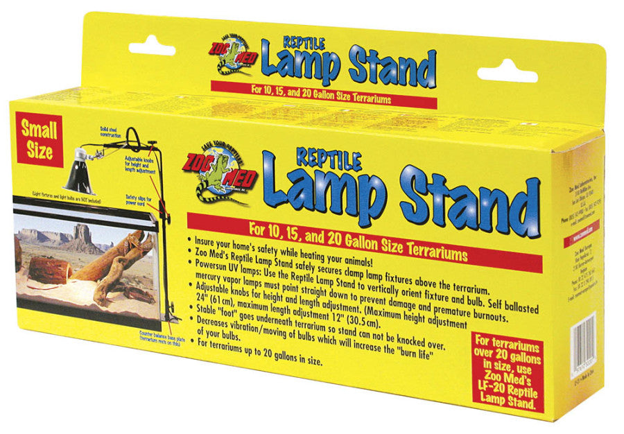 Zoo Med Reptile Lamp Stand Black