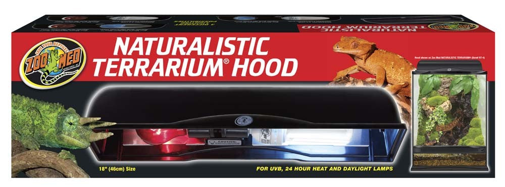 Zoo Med Naturalistic Terrarium Hood Black
