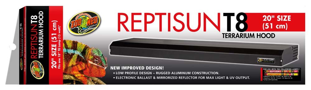 Zoo Med ReptiSun T8 Terrarium Hood Hood Only