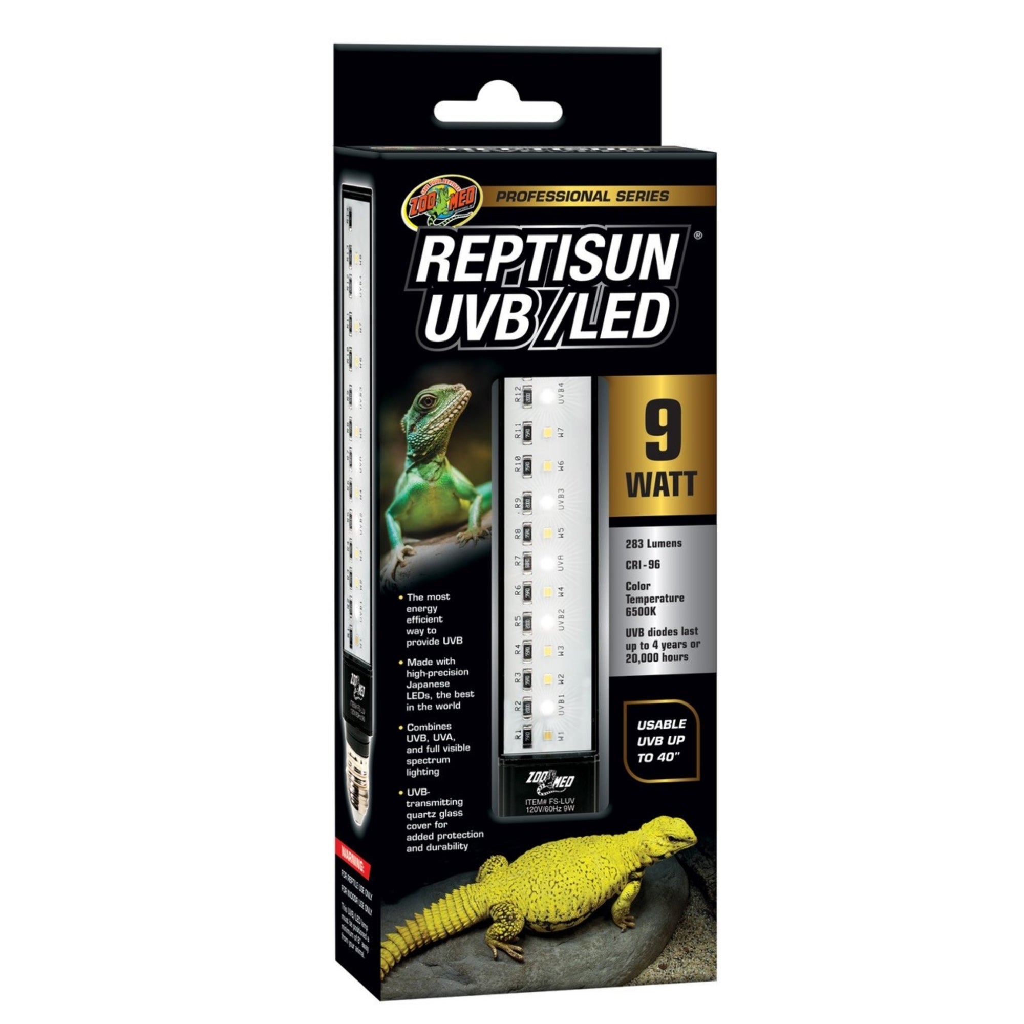 Zoo Med Professional Series Reptisun UVB/LED Bulb