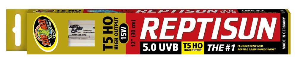 Zoo Med ReptiSun 5.0 UVB T5 HO High Output Linear Lamp White