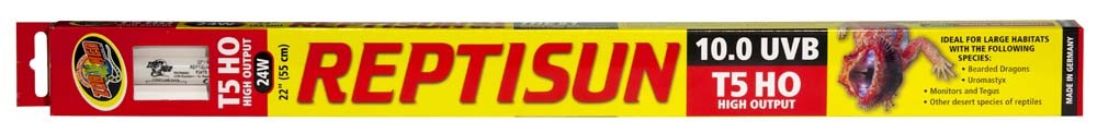 Zoo Med ReptiSun 10.0 UVB T5 HO High Output Lamp White