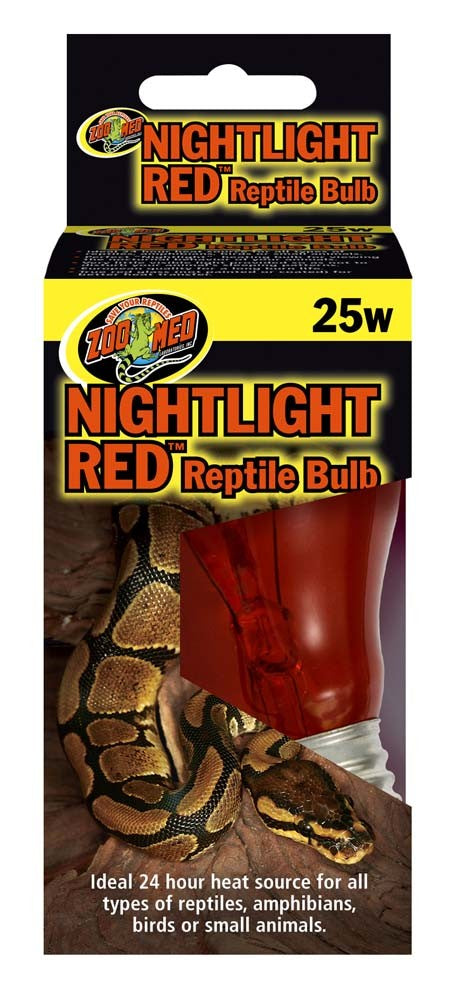 Zoo Med Nightlight Red Reptile Bulb Red