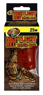 Zoo Med Nightlight Red Reptile Bulb Red