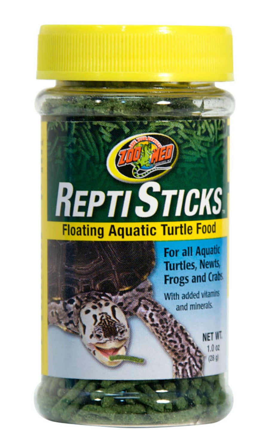 Zoo Med Reptisticks Floating Aquatic Turtle Dry Food