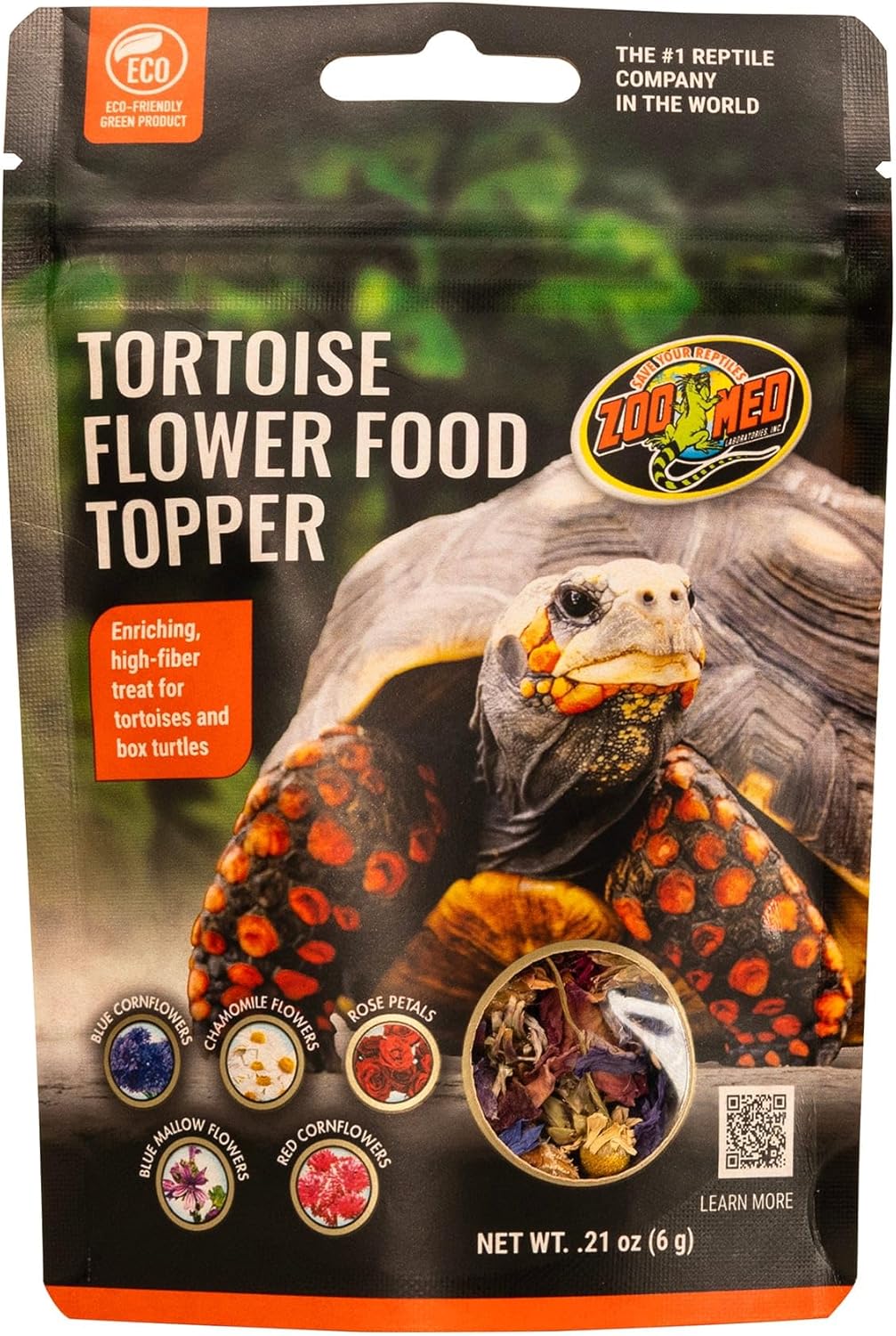 Zoo Med Tortoise  Box Turtle Flower Food Topper