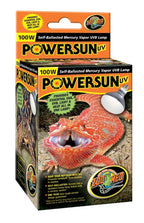 Zoo Med PowerSun UV SelfBallasted Mercury Vapor Lamp Silver